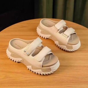 Sandales décontractées pour femmes, respirantes, nouveau style, à bout ouvert, vente en gros, semelles épaisses simples, amorti surélevé, embout en <span class=keywords><strong>acier</strong></span> - Product Image 3