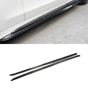 Faldones Laterales Estilo PSM de Fibra de Carbono Auténtica para W205 C180 C200 C260 C63 - Product Image 1
