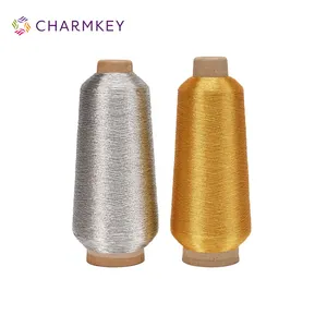 Factory Ms Type Embroidery Lurex Thread Gold Metallic Silver Yarn