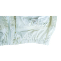 Premium Baumwoll-Schutzanzug für Imker Belüftete Jacke mit Rundhaube Schleier Reißverschluss für Anfänger und Gewerbliche Imker