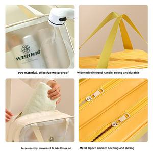 Reise-Kultur beutel-PVC Water proof Swimmer Cosmetic Organizer mit Nass-Trocken-Trennung - Product Image 4