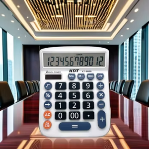 Máy tính để bàn máy tính <span class=keywords><strong>8</strong></span> chữ số lớn nút với năng lượng mặt trời và LCD hiển thị lớn màn hình hiển thị hoàn hảo cho văn phòng cơ bản cho bàn - Product Image 3