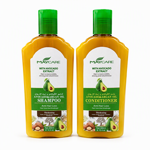 Set de Champú y Acondicionador Maycare con Aceite de Argán y Aguacate, Engrosador, Anti-Rotura, Sin Silicona, Hidratante para el Cuidado del Cabello - Product Image 5