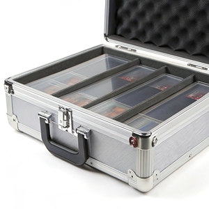 Estuche de Almacenamiento Plegable de Aluminio de 2/3/4 Filas, Impermeable, Personalizado OEM/ODM, para Exhibición de Tarjetas Deportivas Coleccionables - Product Image 2