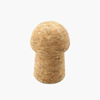 Mu-001 Cork usb flash drive daur ulang ramah lingkungan bentuk jamur murah pen drive usb