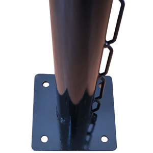 Postes <span class=keywords><strong>de</strong></span> <span class=keywords><strong>Tenis</strong></span> Redondos <span class=keywords><strong>de</strong></span> Acero/Aluminio <span class=keywords><strong>de</strong></span> Primera Calidad para Montaje en Superficie con <span class=keywords><strong>Red</strong></span> - Product Image 6