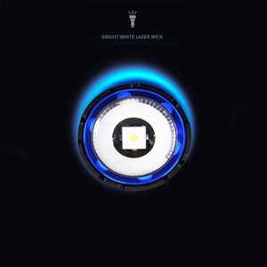 ไฟฉาย LED กำลังสูง ระยะไกล ชาร์จแบบ Type-C ปรับซูมได้ ตัวเรือนอลูมิเนียมอัลลอยด์ สำหรับตั้งแคมป์ ล่าสัตว์ - Product Image 5