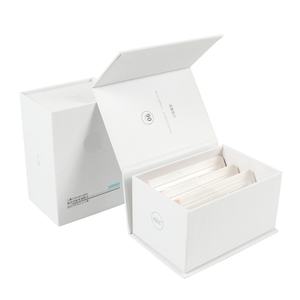 Boîte d'emballage en carton rigide biodégradable personnalisée pour têtes de brosse à dents électriques coréennes magnétiques avec impression en relief - Product Image 3