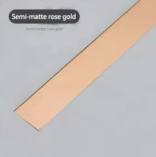 Semi-matte rose gold