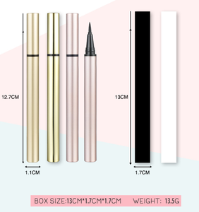 Eyeliner liquide à pointe fine en coton, imperméable, séchage rapide, personnalisable en petites séries, stylo colle or/<span class=keywords><strong>argent</strong></span>, marque privée - Product Image 5