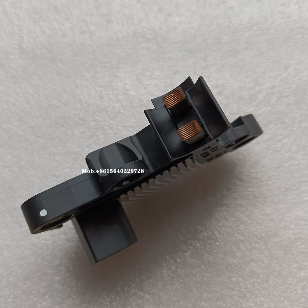 OEM Valeo Brand Voltage Regulator with Brushes for Mercedes LIN Terminal Post - Alternator