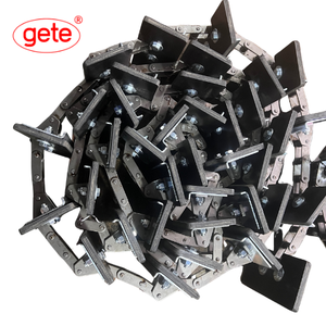Elevador de Granos Agrícolas con Cadena de Rodillos Termotratada, Cosechadoras OEM Personalizables con Recubrimiento de Zinc/QPQ, Marca Gete, 1 Año de Garantía - Product Image 1