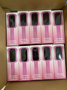 Low Price Curly Hair Brush for Defining Volume & Bounce Professional Salon Styling Plastic Material - Product Image 6