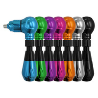 Bronc Tattoo Gun Solid Aircraft Aluminium Tattoo Pen Verstelbare Direct Aangedreven Rotary Tattoo Machine Voor Body Art