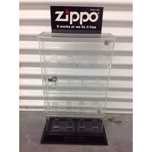 Espositore per accendini in acrilico a 3 strati con chiusura per <span class=keywords><strong>ZIppo</strong></span> - Product Image 4