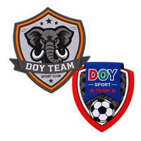 Patchs de Football avec Logo personnalisé, patch personnalisé à la mode, pour vêtements de Sport