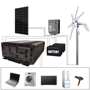 Convertisseur DC/AC à onde sinusoïdale pure 3000W hors réseau, éolien et solaire, fabriqué en Chine, 12V 220V 24V 48V 110V 50Hz 60Hz - Product Image 3