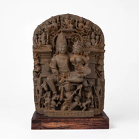 Sculpture Ravananugraha |   Réplique du Musée d'Art du Temple de Ravana, représentant Shiva bénissant au XIe siècle