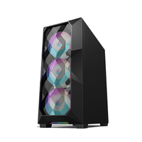 Boîtier PC OEM de haute qualité, boîtier ATX, tour complète de bureau, boîtier de jeu d'ordinateur avec panneau en maille