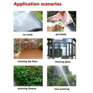 תרסיס זרבובית תרסיס מזרים בלחץ גבוה ישיר תרסיס גן צינור מתפזר - Product Image 6