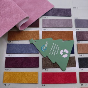 Recyceltes Synthetisches Leder Großhandel PU Veganes Leder-Gewebe für Handtaschen Schuhe Polsterung - Product Image 4