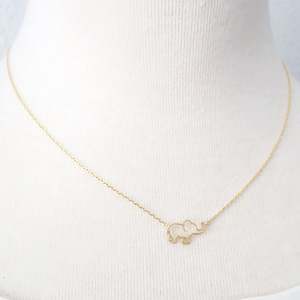 Nuevos accesorios, Día regalo para el de la madre, collares transfronterizos europeos y americanos, collar de elefante de nariz larga, joyería para mujer - Product Image 1