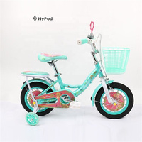 Vélo pour filles Princess rose 20 pouces, cadre en acier à une vitesse, avec roues d'apprentissage pour les enfants de 5 à 10 ans