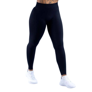 High Waist Seamless <b>Booty</b> Quick Dry Breathable Athletic Workout Elastic Waist Training <b>Leggings</b> - Product Image 5