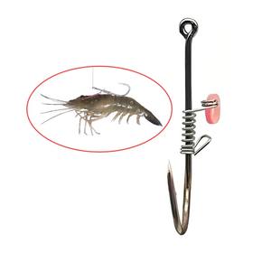 SHH017 esche viventi per gamberetti ami pesca <span class=keywords><strong>S</strong></span>,<span class=keywords><strong>M</strong></span>,L. Cerchio da pesca amo esca per gamberetti - Product Image 6