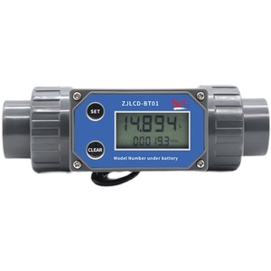 Vanne d'eau électrique en PVC NPN 1'' 2'' DN25-80 avec affichage numérique LCD pour l'irrigation des fermes/jardins - Product Image 2
