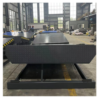 Rampe de levage pliable pour chariot élévateur de 6 à 15 tonnes, équipement de quai pour conteneurs, plateforme de déchargement hydraulique