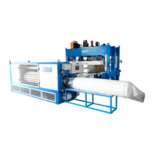 Fully automatic XDB-SCRM pe pvc film compress vacuum foam mattress roll packing machine