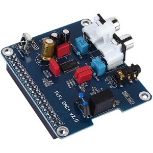 Tarjeta de sonido Raspberry Pi HiFi DAC+ – Interfaz I2S, PiFi DAC+ V2.0, PiFi Digi DAC M487 - Product Image 1