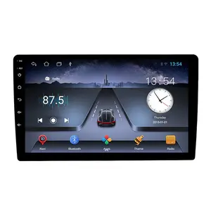 Universale 7 "9" 10 pollici Bluetooth WIFI FM RDS Android navigazione GPS autoradio con Wireless Apple Carplay Android Auto