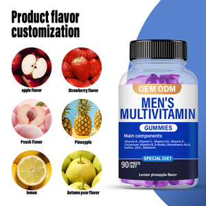 La fábrica proporciona gomitas multivitamínicas para hombres de marca privada para aliviar la fatiga, complementar la nutrición y mejorar la energía - Product Image 5