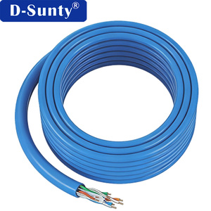 Cable Ethernet CAT6 UTP blindado OEM, PVC sólido, 8 núcleos, conductor CCA, RJ45, 305m (1000 pies) de longitud para aplicaciones de red CCTV - Product Image 6