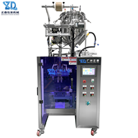 Machine d'emballage automatique de sachets à scellage arrière avec dents de coupe et longueur de sac réglable pour boissons liquides électrolytiques et d'hydratation
