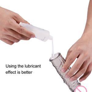 Wieder verwendbare Kondom-<span class=keywords><strong>Penis</strong></span>-Verlängerung hülsen Verlängerung ärmel Kristall vergrößerung kondom Männliches Silikon kondom für Männer - Product Image 6