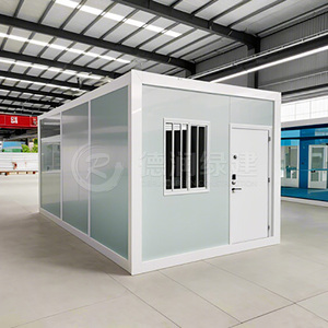 Maisons préfabriquées portables de 10 pieds, 20 pieds, 40 pieds, maisons de luxe modulaires préfabriquées en kit, maisons conteneurs - Product Image 1