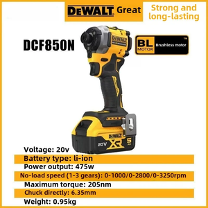 Destornillador Eléctrico DCF850 <span class=keywords><strong>DEWALT</strong></span> de Alta Calidad, 20V, Precio Económico, para Construcción - Product Image 4