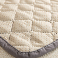 Tapis de voyage portable imperméable à motif uni pour chien et chat, lit de siège auto pour animaux, équipement de voyage pour animaux toutes saisons, siège de sécurité pour véhicule
