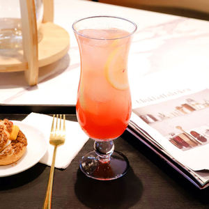 Grands verres à soda 14oz réutilisables <span class=keywords><strong>vintage</strong></span> ice cream milkshake avec logo personnalisé - Product Image 2