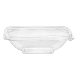 Contenedores reciclables de 24 OZ de fácil manejo, cuenco cuadrado de dos piezas, paquete de seguridad de embalaje a prueba de manipulaciones para Fideos y alimentos - Product Image 6