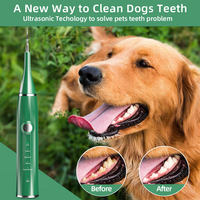 Pour chiens et chats, kit de brossage des dents pour éliminer le tartre, nettoyeur dentaire ultrasonique pour rafraîchir l'haleine des chiens T11 Pro