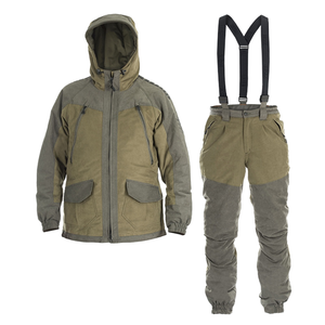 Combinaison de chasse G2 personnalisée respirante anti-UV antistatique unisexe camouflage vert avec coussinets orange été polyester/coton - Product Image 1