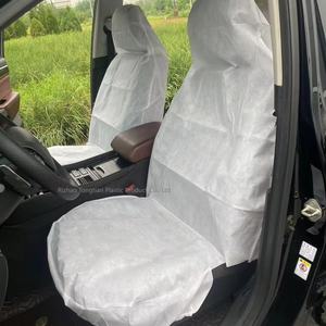 Housses de sièges de voiture 4S Entretien d'atelier Housse de siège non tissée Housse de siège de voiture non tissée avec logo et taille personnalisés - Product Image 1