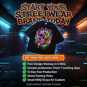 เสื้อยืดผ้าฝ้าย230gsm ลายเรียบสำหรับผู้ชายไซส์ใหญ่พิเศษพิมพ์ลายปักออกแบบได้ตาม<span class=keywords><strong>ต</strong></span>้องการ - Product Image 5