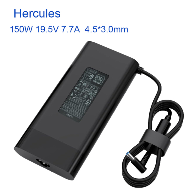 Laptop Charger/Power Supply Adapter 19.5V 7.7A 150W 4.5*3.0MM for HP ZBook Studio G3 G4 G5 TPN-DA09 TPN-DA03 TPN-CA11 917649-850