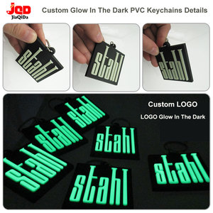 พวงกุญแจยาง PVC แบบนิ่มสั่งทำพิเศษ เรืองแสงในที่มืด พวงกุญแจแบบขายส่ง ของชำร่วย ของที่ระลึก คุณภาพสูง แบบ 2 มิติ 3 มิติ โรงงานผลิตพวงกุญแจ - Product Image 2