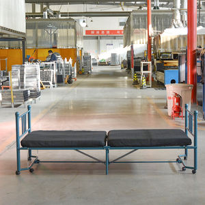 Canapé-lit pliable avec matelas, cadre en métal, lit d'appoint pliable, lit de repos portable, gain de place - Product Image 3